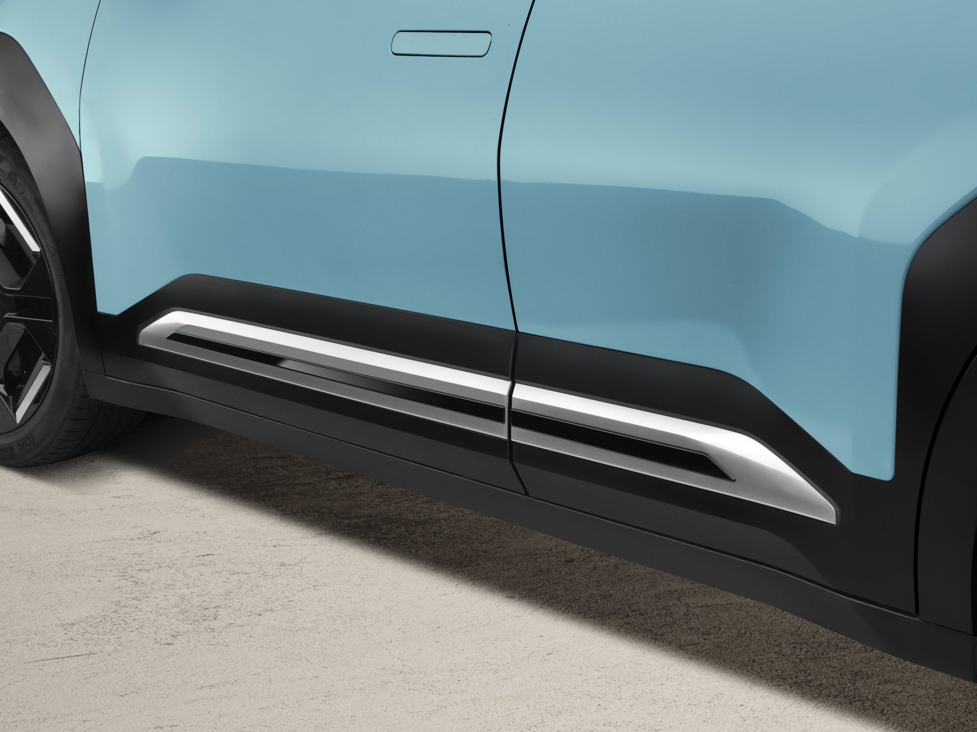 Listwy boczne dekoracyjne Kia EV3 (piano black)