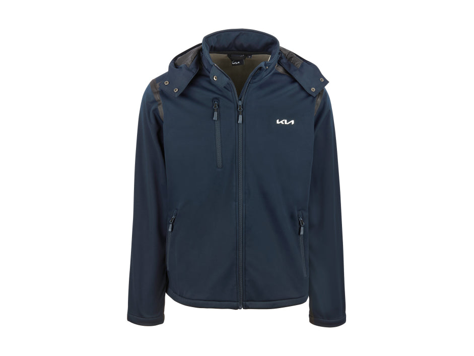 Kurtka softshell Kia – czarna