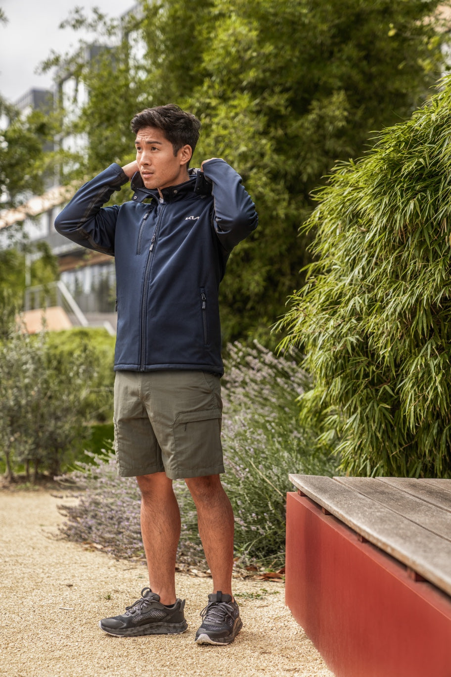 Kurtka softshell Kia – czarna