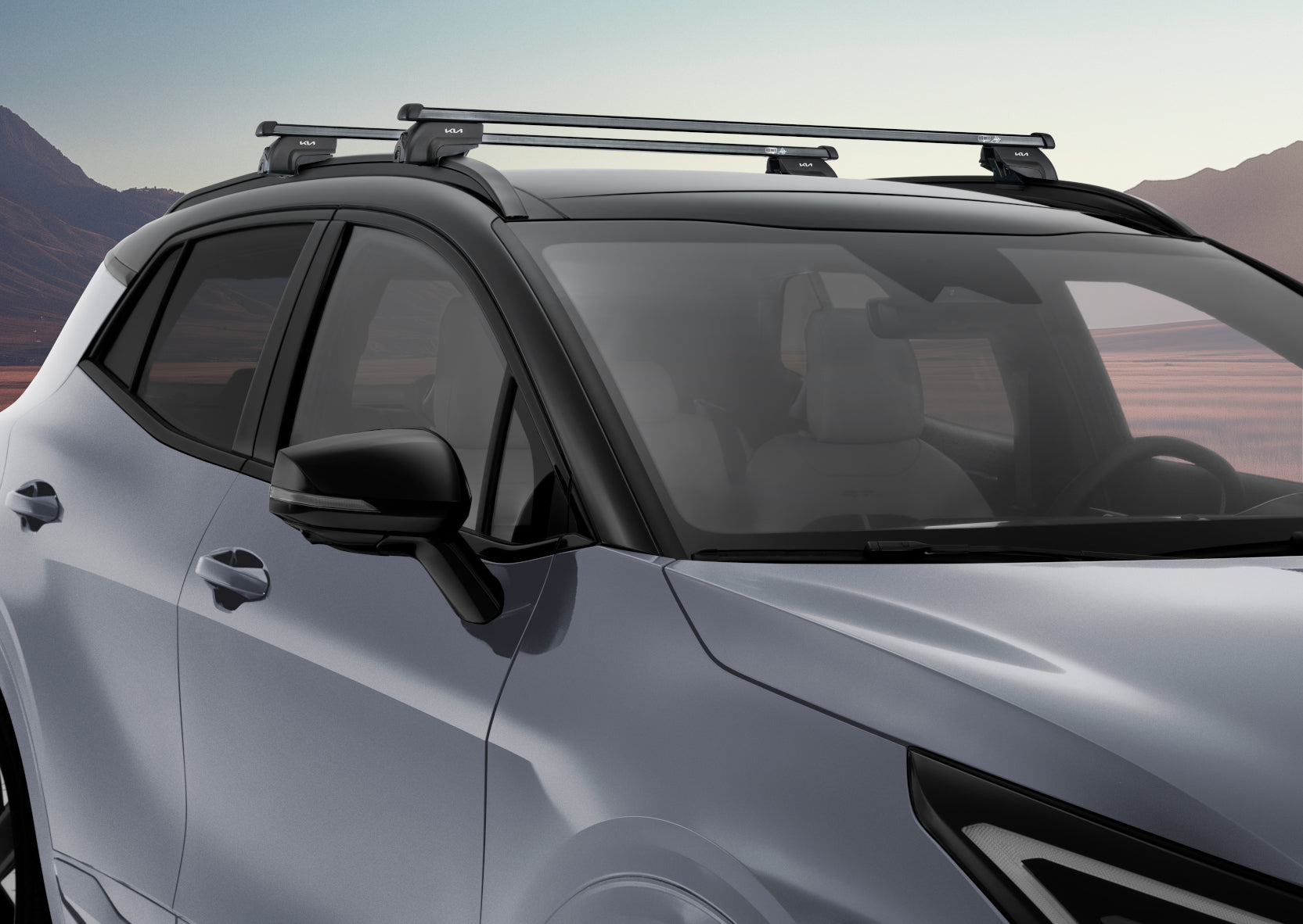 Belki dachowe stalowe Kia Sportage V NQ5