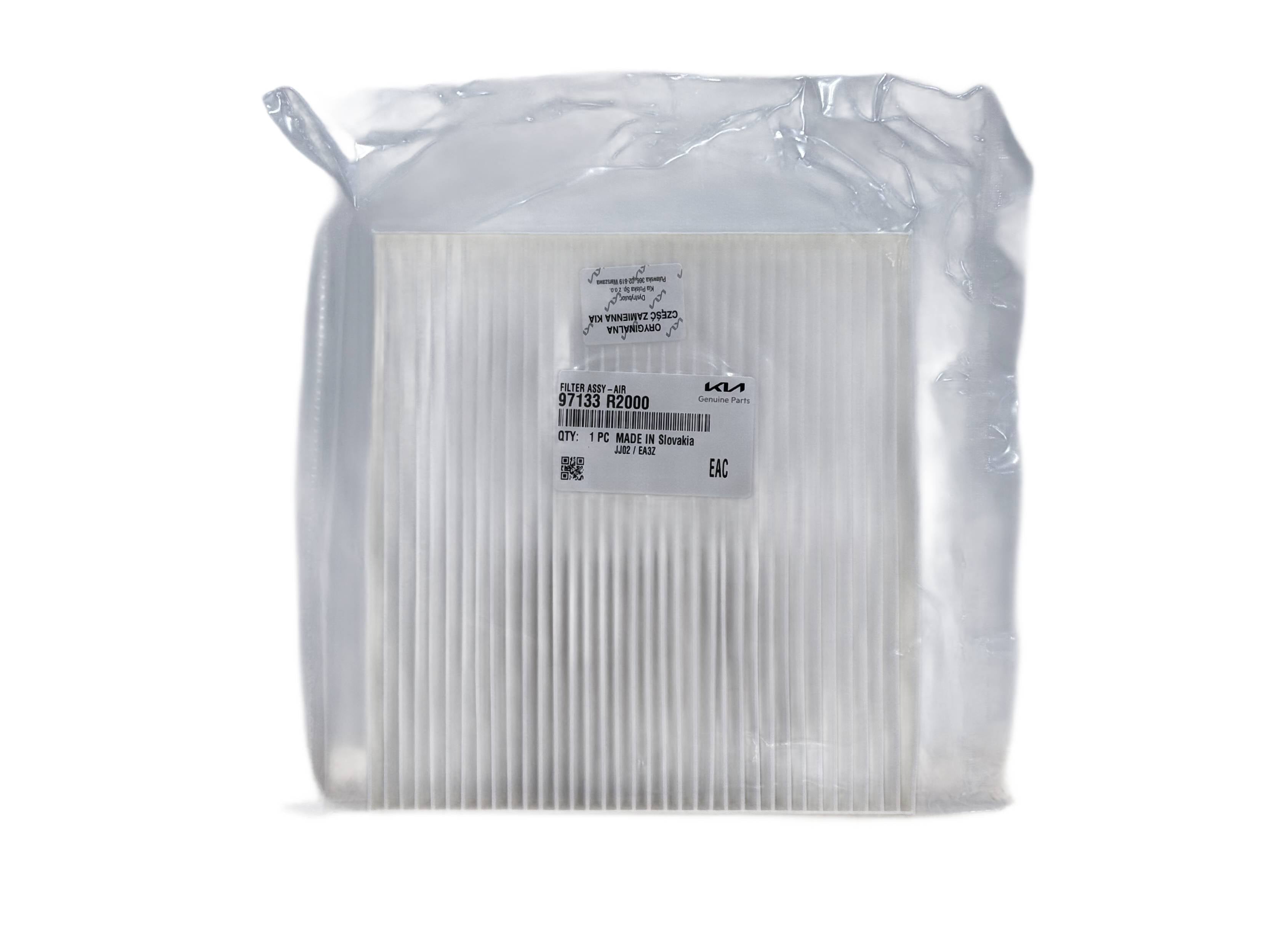 Oryginalny filtr kabinowy Kia Sportage V NQ5 97133R2000
