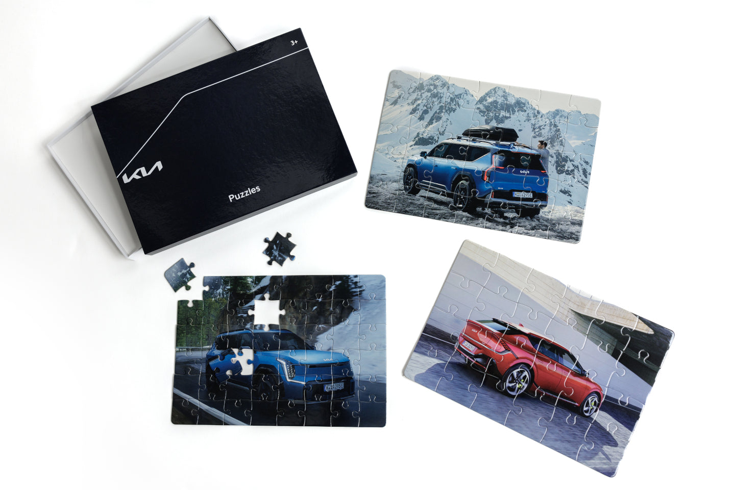 Puzzle Kia EV (3 obrazki w 1)