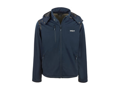 Kurtka softshell Kia – czarna