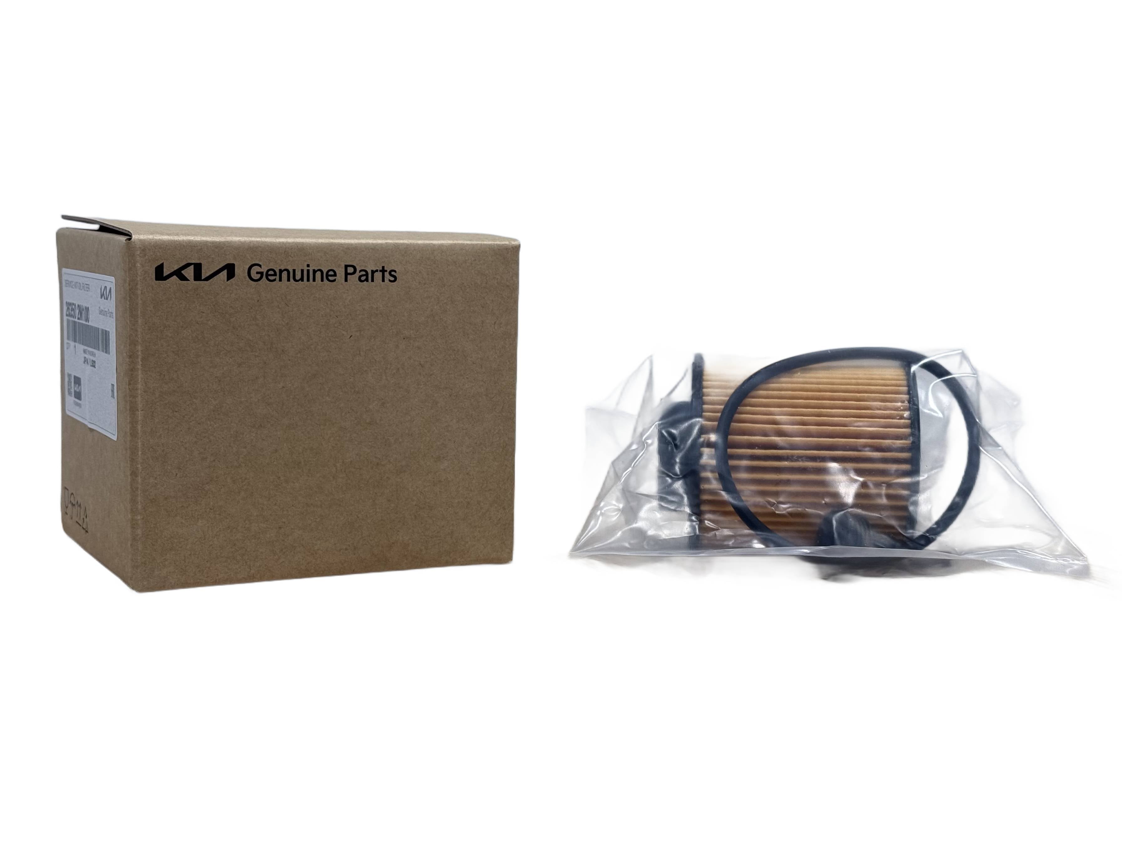 Oryginalny filtr oleju Kia Sportage NQ5, Sorento MQ4, XCeed, K4 1.6 T-GDI 263502M100
