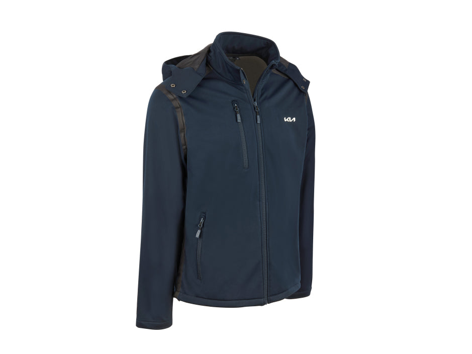 Kurtka softshell Kia – czarna